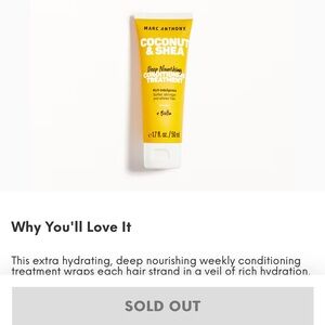 NWT Marc Anthony Coconut & Shea Deep Nourishing & Conditioning